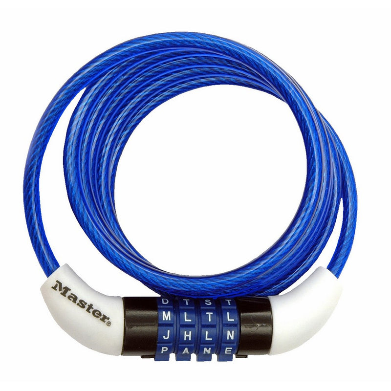 Master Lock 8152DASTWD Preset Word Combination Cable