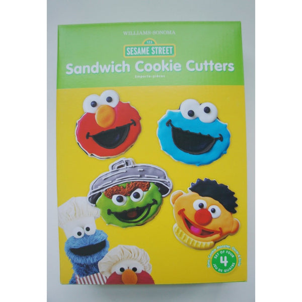 Sesame Street Sandwich Cookie Cutters Mold Set