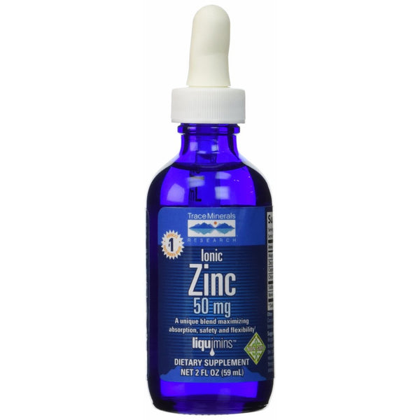 Trace Minerals Research Liquid Ionic, Zinc, 2 Ounce