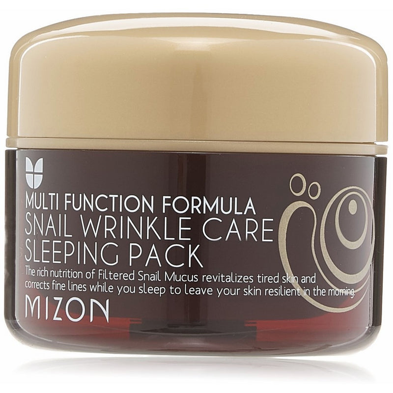 Mizon Cosmetics Snail Wrinkle Care Sleeping Pack, 2.7 Fluid Ounce