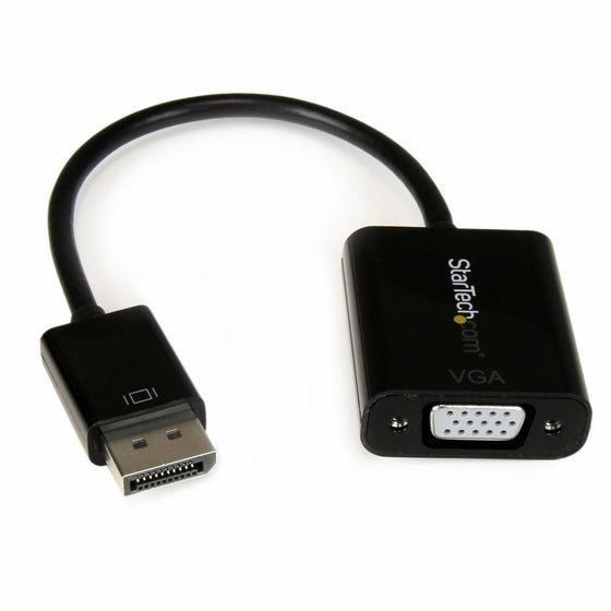 StarTech.com DP2VGA3 DisplayPort 1.2 to VGA Adapter Converter – DP to VGA – Connect your DisplayPort computer to a VGA Projector – 1920x1200