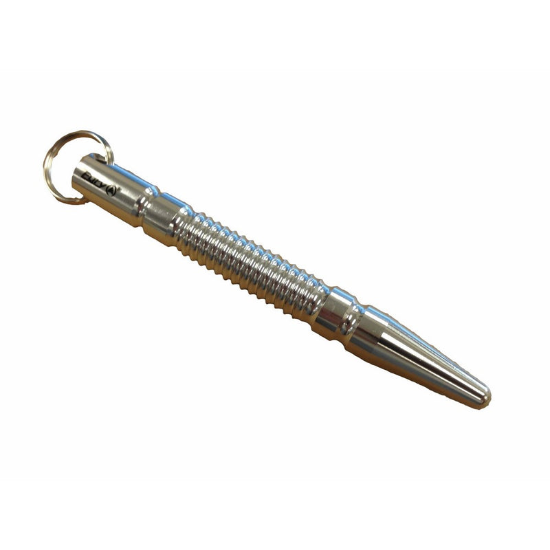 Fury Tactical SDK2 Self Defense Keychain with Pressure Tip, Silver, 5.5-Inch