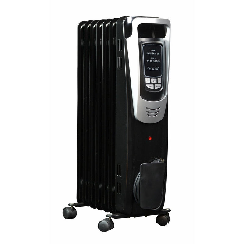 NewAir AH-450B Electric Oil-Filled Space Heater, Black