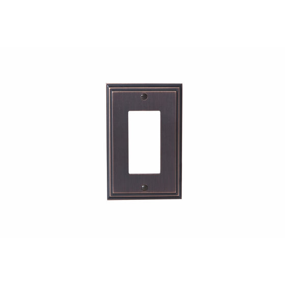 Amerock BP36518ORB Mulholland 1 Rocker Wall Plate - Oil-Rubbed Bronze