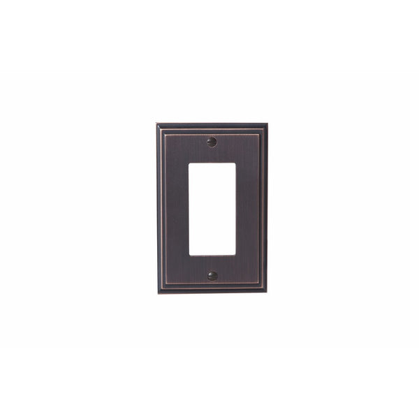 Amerock BP36518ORB Mulholland 1 Rocker Wall Plate - Oil-Rubbed Bronze