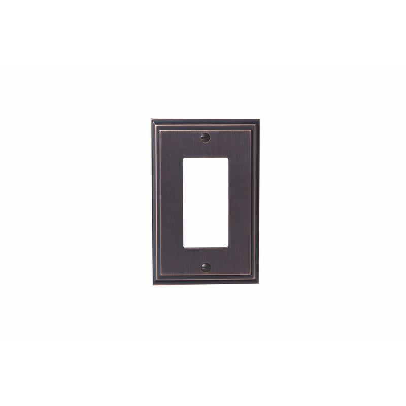 Amerock BP36518ORB Mulholland 1 Rocker Wall Plate - Oil-Rubbed Bronze