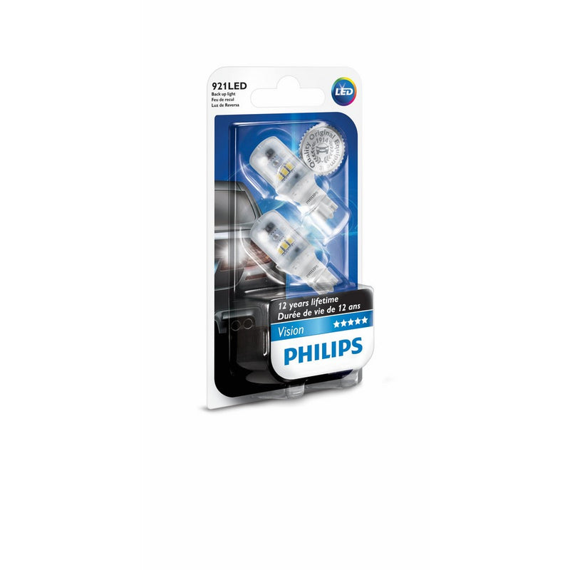 Philips 12789LPB2 Bright White Vision LED Back-up Light (921/T16), 2 Pack