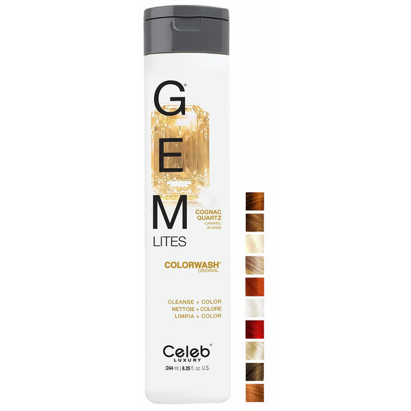 Gem Lites Cognac Quartz Colorwash, 8.25oz