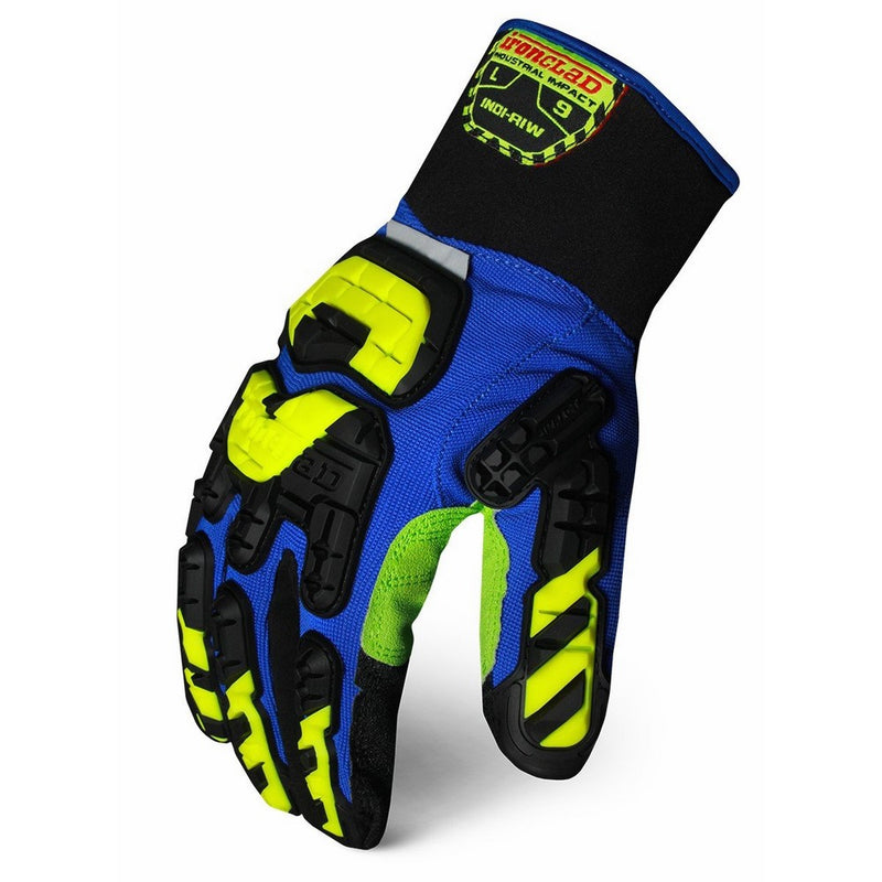 Ironclad INDI-RIW-06-XXL Industrial Impact Rigger Insulated Waterproof Gloves, XX-Large