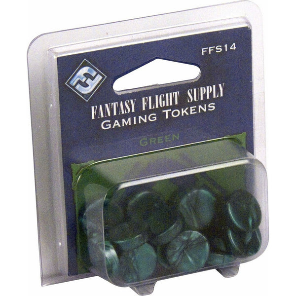 Fantasy Flight Supply: Gaming Tokens - Green