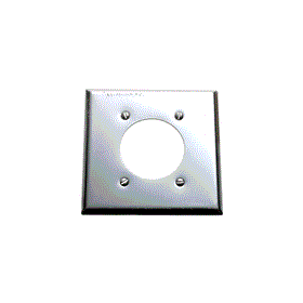 Eaton 68-SP-L 2-Gang Power Outlet Standard Size Wallplate