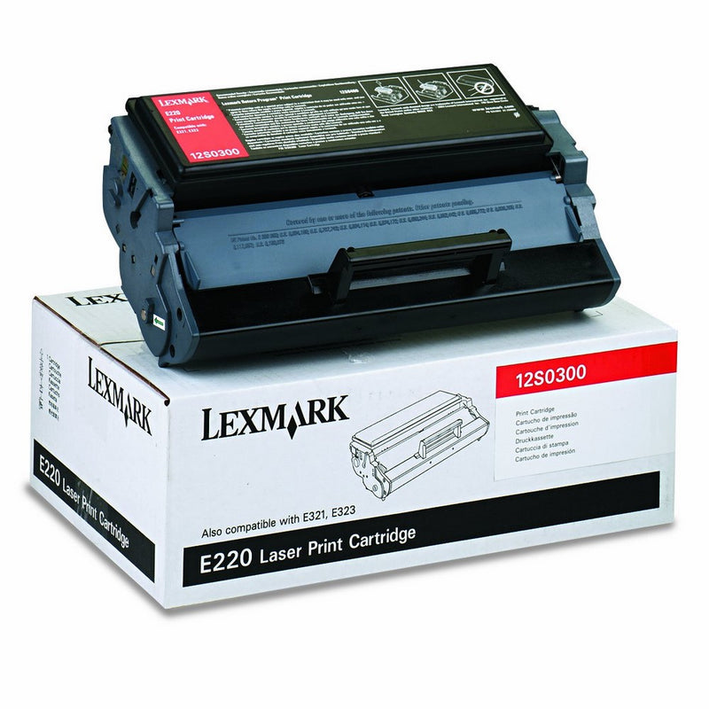 Lexmark 12S0300 Toner Cartridge for E220 Laser Printer (Black)