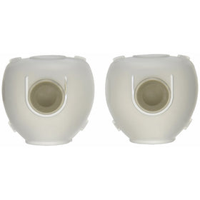Prime-Line Products S 4441 Door Knob Cover, Plastic,(Pack of 2)