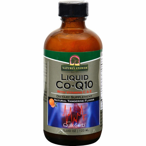 Nature's Answer Liquid Co-Q10, 4-Fluid Ounces