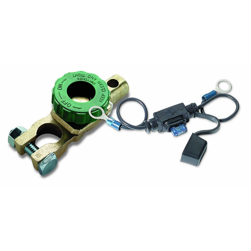 WirthCo 20309 Battery Doctor Battery Knob Switch with Bypass for Top Post Battery