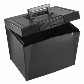 Pendaflex Economy File Box, Black, 10-7/8" H x 13-1/2" W x 10-1/4" D (20861)