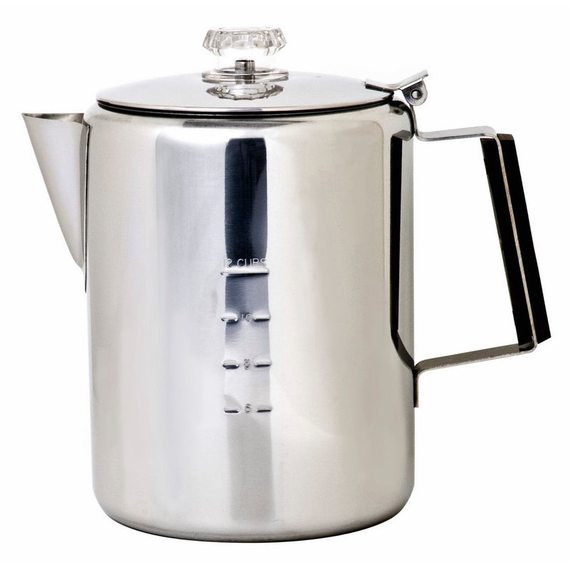 Chinook Timberline 12 Cup Stainless Steel Coffee Percolator