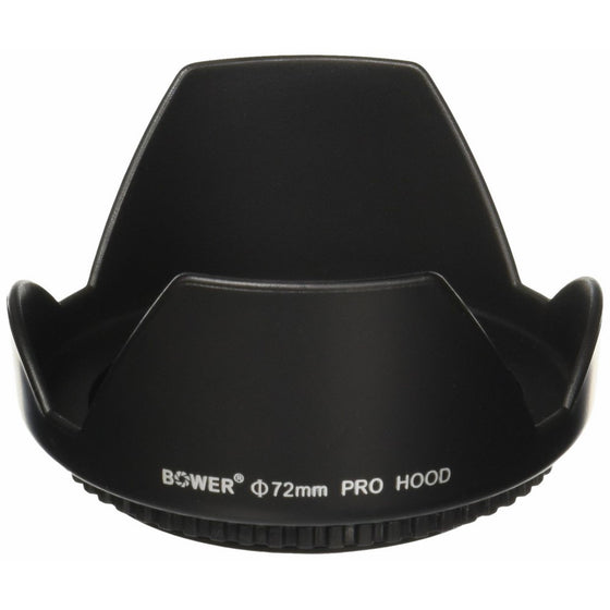 Bower 72mm Professional Tulip Hard Lens Hood