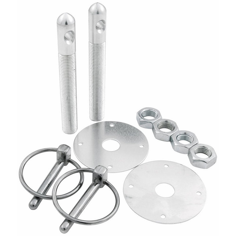 Allstar Performance ALL18500 Silver 1/2" Aluminum Hood Pin Kit