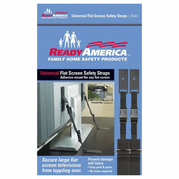 Ready America 4521 Universal Flat Screen Safety Straps