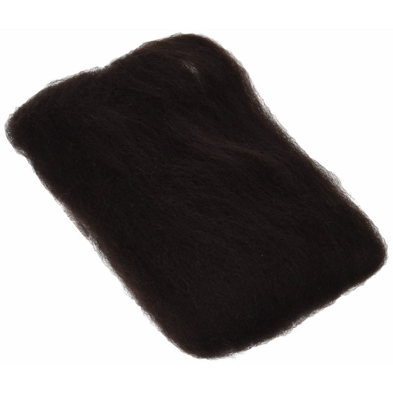 Wistyria Editions Wool Roving 12" .22 Ounce-Chocolate