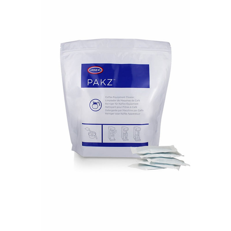 Pakz Professional Coffee Equipment Cleaner - 20 Packets - Cleans Brew Basket and Server Simultaneously