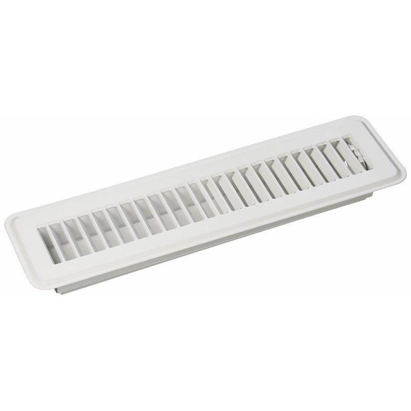 MINTCRAFT FR01-2X12W Floor Register White 2 X12