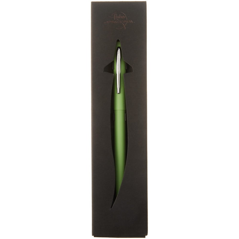 Fisher Space Pen M4 Series, Lime Green Cap and Barrel, Chrome Clip (M4GRCT)