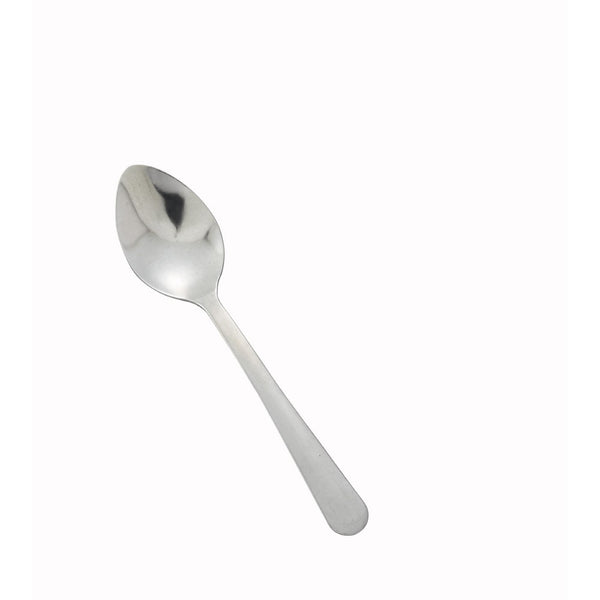 Winco 0002-09 12-Piece Windsor Demitasse Spoon Set, 18-0 Stainless Steel