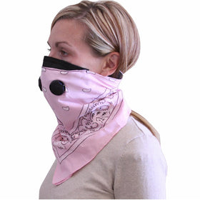 ATV Tek Dust Mask Bandana (Pink, Universal/X-Large)