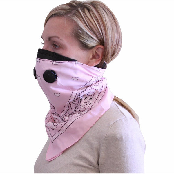 ATV Tek Dust Mask Bandana (Pink, Universal/X-Large)