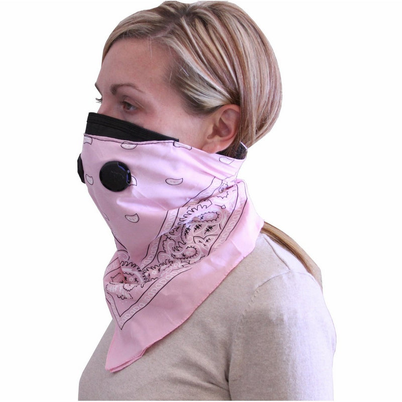 ATV Tek Dust Mask Bandana (Pink, Universal/X-Large)