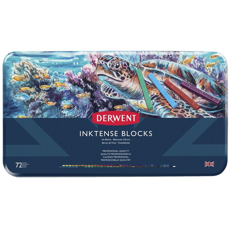 Derwent Inktense Ink Blocks, 72 Count (2301980)