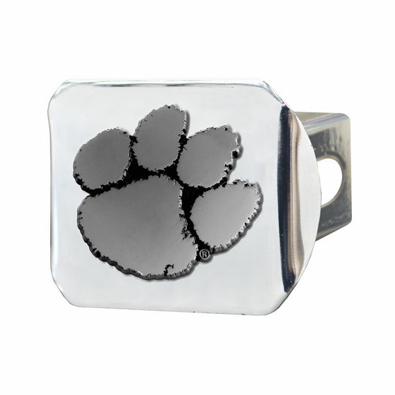 FANMATS NCAA Clemson University Tigers Chrome Hitch Cover
