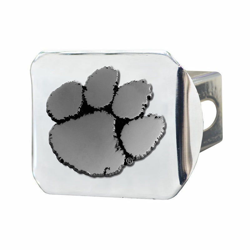 FANMATS NCAA Clemson University Tigers Chrome Hitch Cover