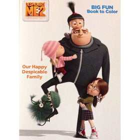 Despicable Me 2 Our Happy Despicable Family Coloring Book
