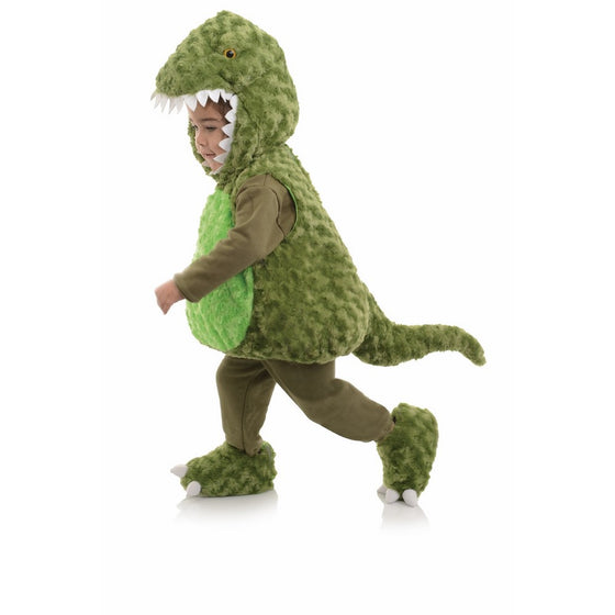 Underwraps Toddler's T-Rex Belly Babies Costume, Green, Medium (18-24)