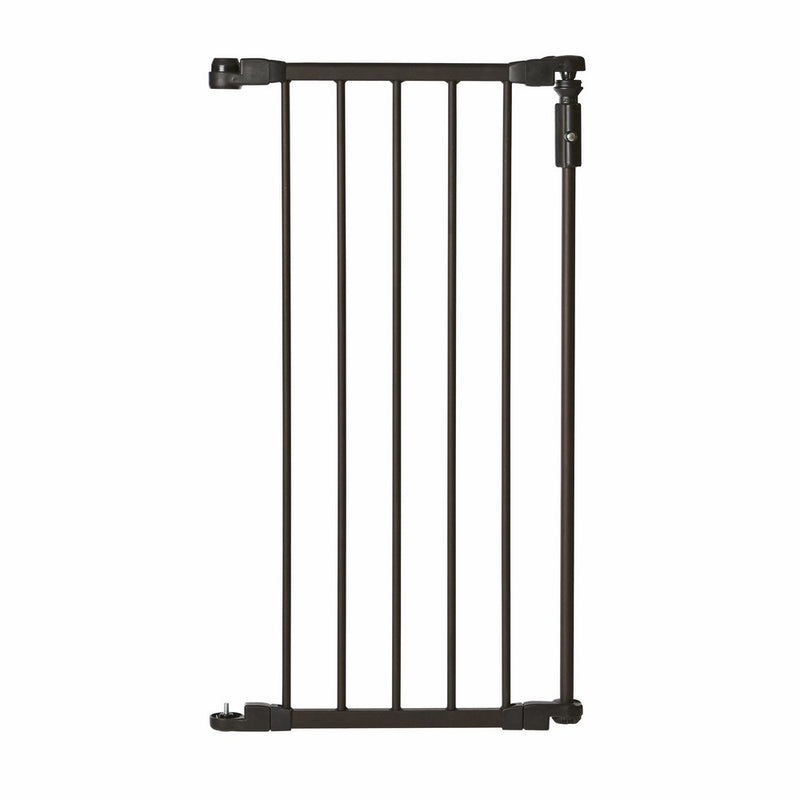 North States Supergate Deluxe Decor 15” gate extension, Matte Bronze