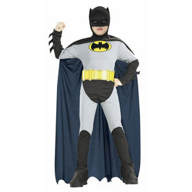 Batman Classic Halloween Costume Children-USA Size 4-6 (Ages 3-4)
