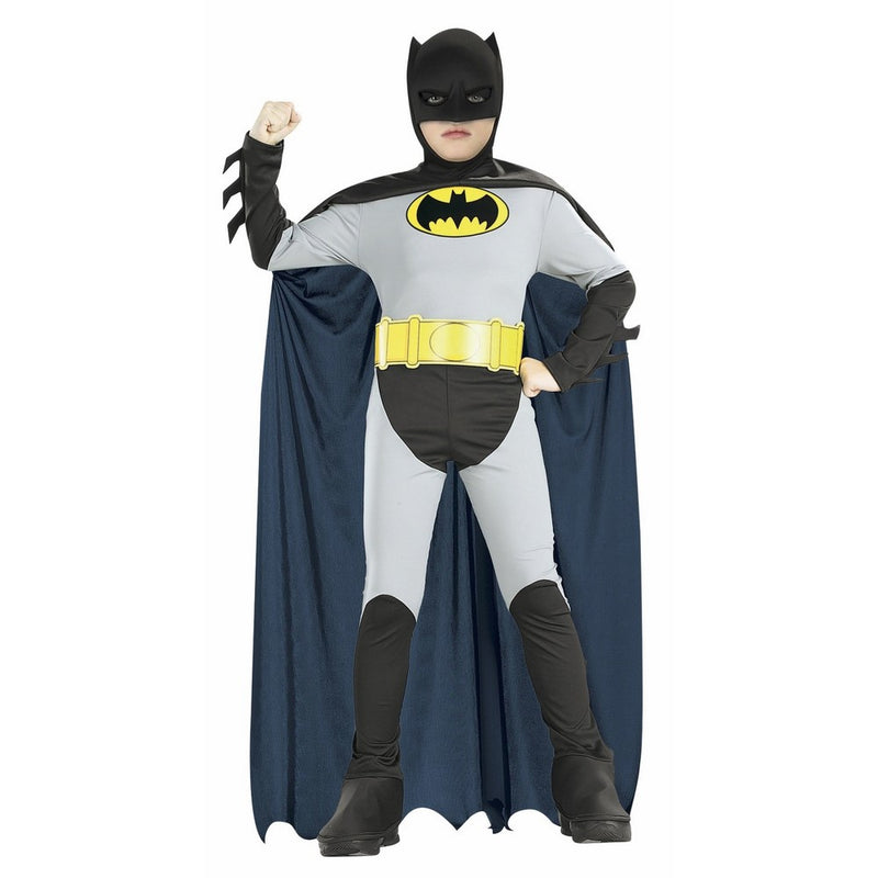 Batman Classic Halloween Costume Children-USA Size 4-6 (Ages 3-4)