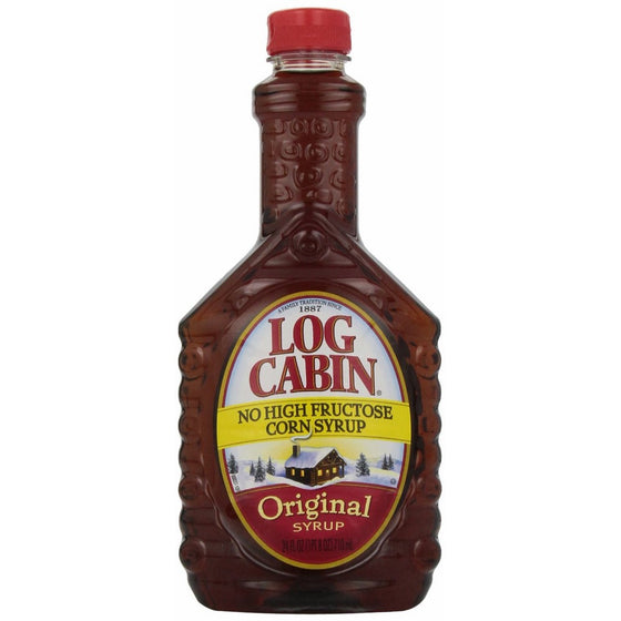 Log Cabin Syrup, Original, 24 oz