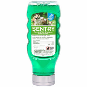 SENTRY Flea and Tick Shampoo for Dogs and Puppies, Sunwashed Linen, 18 oz
