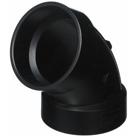 Genova Products 80920 ABS-DWV 60-Degree Elbows, 2"