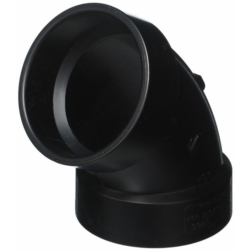 Genova Products 80920 ABS-DWV 60-Degree Elbows, 2"