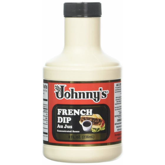 Johnny's French Dip Concentrated Au Jus Sauce, 8-Ounce Jugs (Pack of 6)