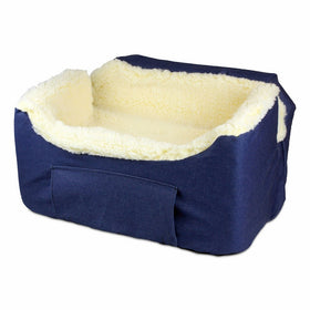 Snoozer Lookout II Pet Car Seat, Large II, Denim