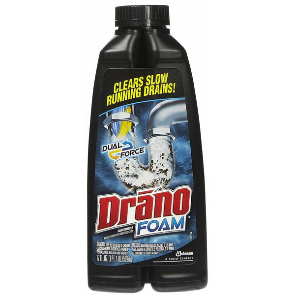 Drano Dual Force Foamer Clog Remover-17 oz.