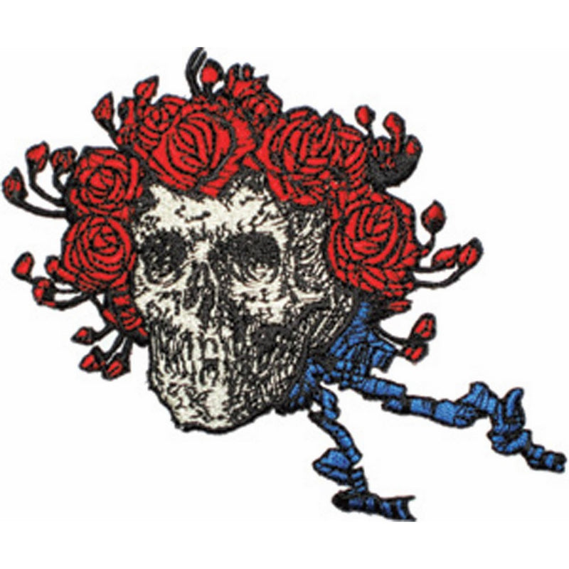 Application Skull and Roses Patch