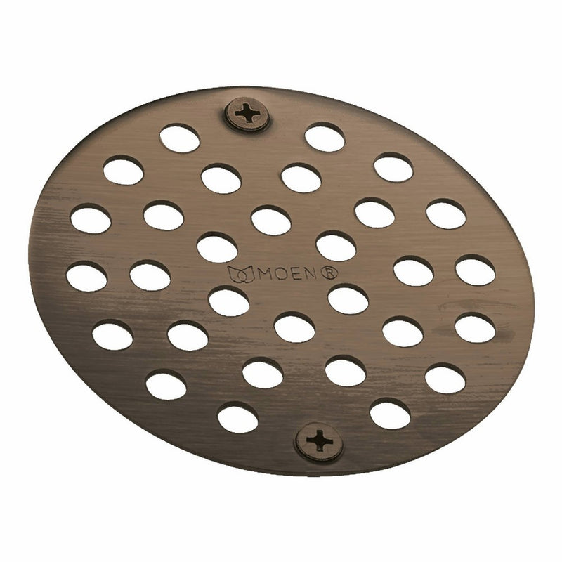 Moen 102763ORB Kingsley 4-Inch Screw-In Shower Strainer, Oil Rubbed Bronze