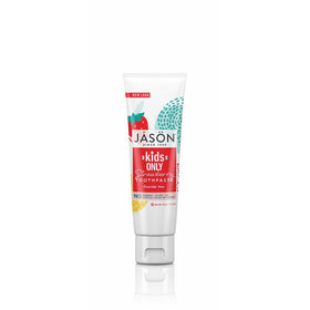 JASON Kids Only Fluoride-Free Strawberry Toothpaste, 4.2 oz. (Packaging May Vary)